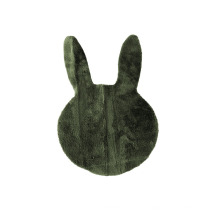 Hot sale Rabbit head shape faux fur rug and sheepskin rug